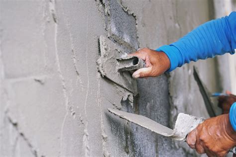 Albañilería: Recubrimiento con mortero de cemento.